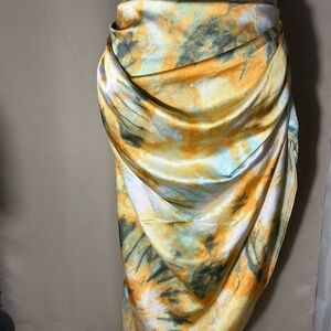 Pretty little thing Tie-Dye Wrap Skirt